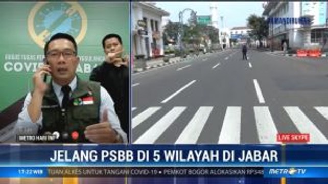 Ridwan Kamil: Jawa Barat Sudah Lakukan Simulasi PSBB