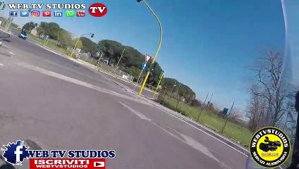 Romanina Deserta con il Covid-19 x-adv 750 #WEBTVSTUDIOS #COVID19 #gopro