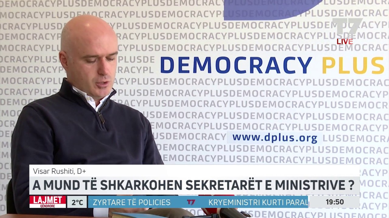 A mund të shkarkohen sekretarët e ministrive - T7