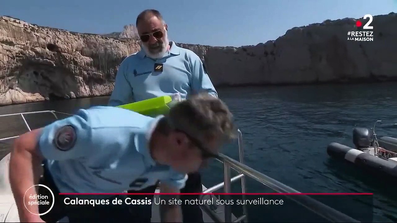 Confinement : les calanques de Cassis, site naturel sous surveillance