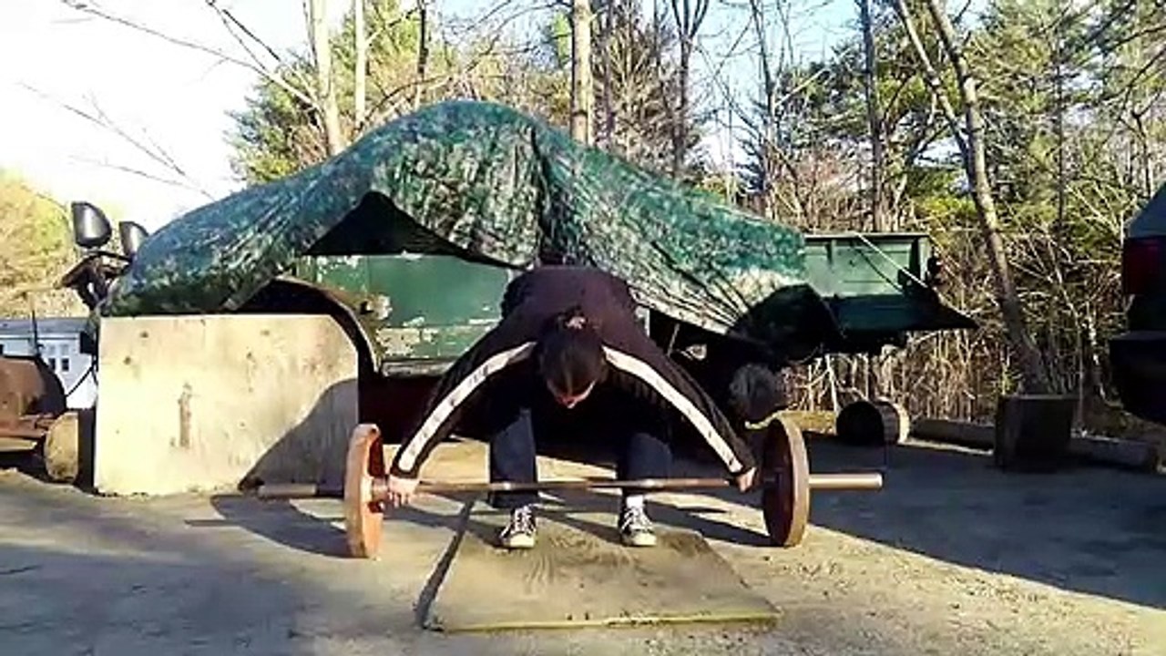 Snatch Grip Bent Rows 252.5lb