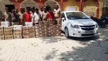 गोंडा: तस्करी के लिए जा रही अवैध अंग्रेजी शराब की बरामद, पांच अभियुक्त गिरफ्तार