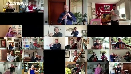 Flashmob nazionale: La Scala dankt dem Gesundheitspersonal