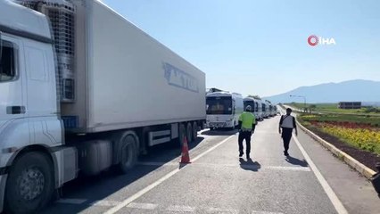 İzmir'de kontrol noktalarında ateş kontrolü