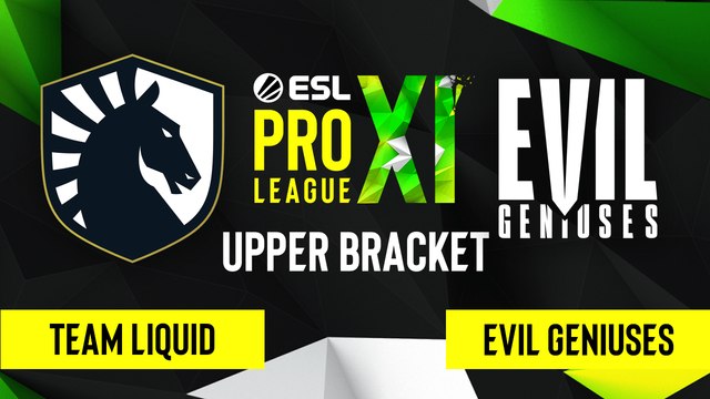 CSGO - Team Liquid vs Evil Geniuses [Dust2] Map 2 - ESL Pro League Season 11 - Upper Bracket Final
