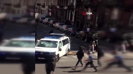 - Belçika'da polisin çarptığı kişi öldü, yakınları polise saldırdı