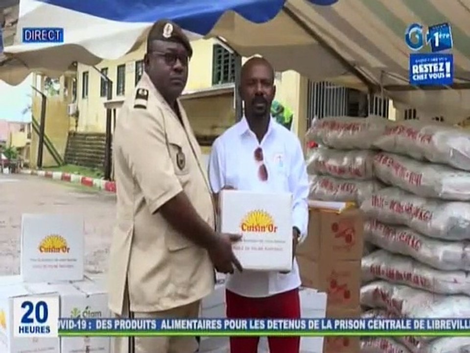 Rtg Covid 19 Don De Produits Alimentaires Pour Les Detenus De La Prison Centrale De Libreville Par La Fondation Internationale Missionnaire Pour Jesus Christ Dans Les Prisons Des Nations Video Dailymotion