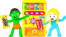 Tommy And His Friends Play At the Vending Machine  Cartoons For Kids