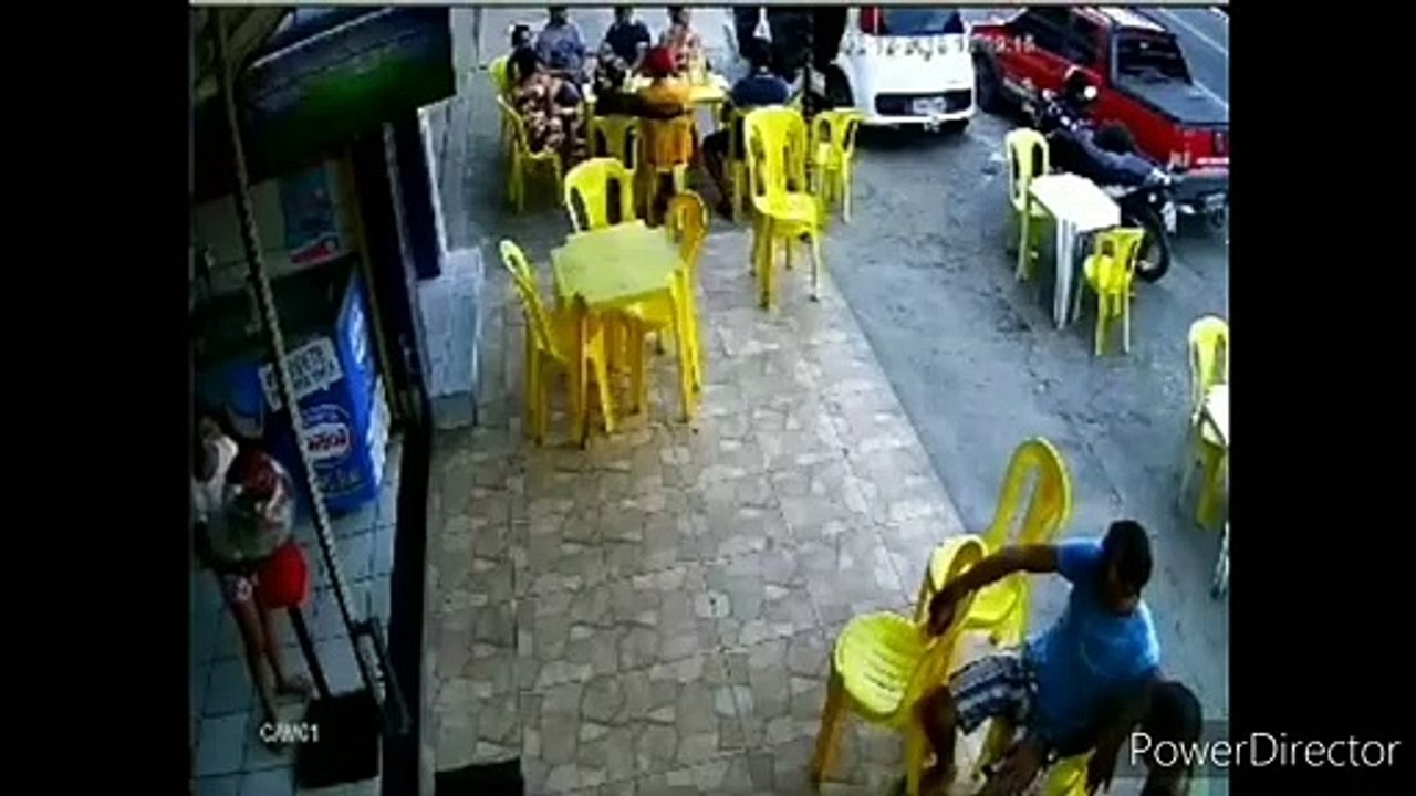 CCTV accident photege