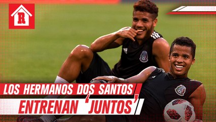 Giovani y Jonathan Dos Santos entrenaron 'juntos' durante la cuarentena