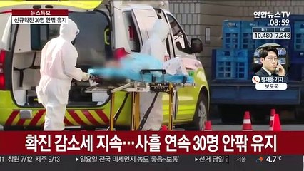 국내 확산 감소세 지속…·日 하루 확진 700명대