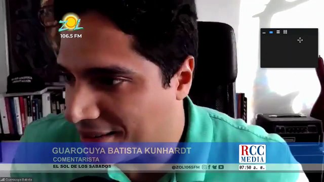 Guarocuya Batista Kunhardt “Falsas esperanzas y donaciones políticas “