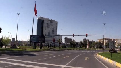 Yasağın ardından sokaklar boşaldı