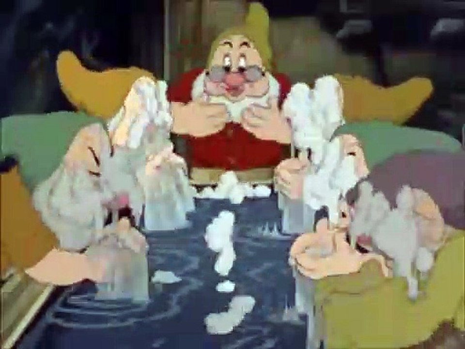 Snow White and the Seven Dwarfs Movie (1937) - Clip - The Dwarfs ...