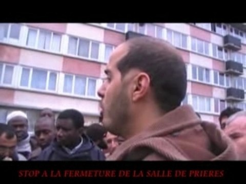 fermeture salle priere rua ANTONY