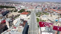 Cadde ve sokaklarda koronavirüs sessizliği