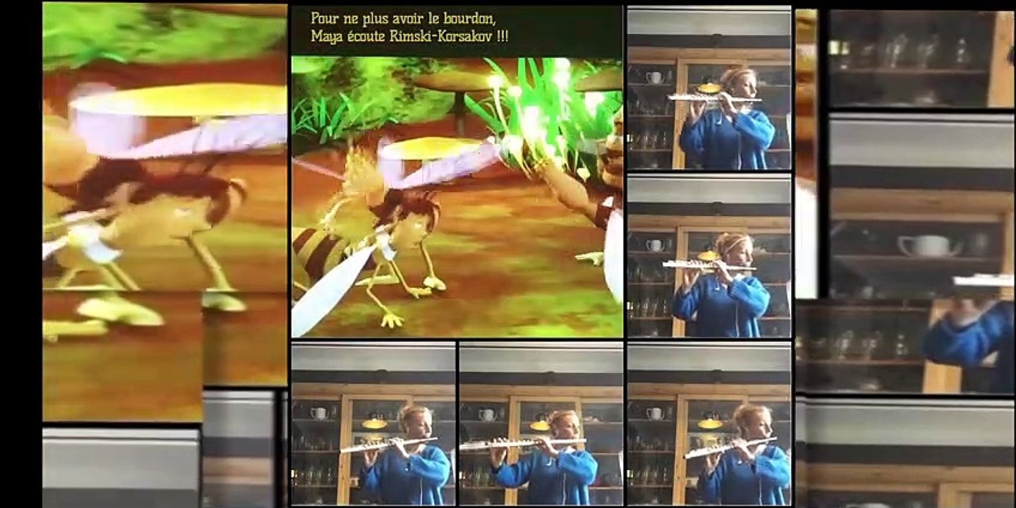 27ème Jour de Confinement, « Le Vol du Bourdon de Rimski-Korsakov pour Quintette de Flûte"