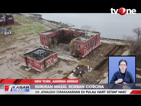 Jenazah Covid-19 New York Mulai Dimakamkan di Kuburan Massal