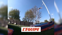 Lavillenie passe 5,70 m dans son jardin - Athlé - WTF