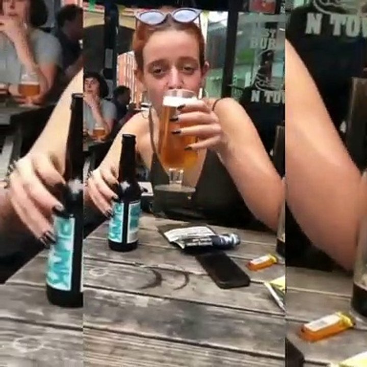 Best vine bottle falling completion