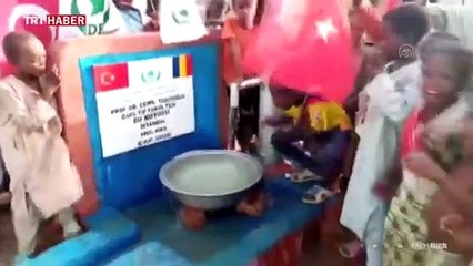 Cemil Taşcıoğlu adına Çad'da su kuyusu açıldı