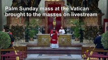 The Vatican celebrates Holy Week without the faithful