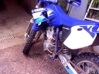 Test 400 yzf cam embarquer