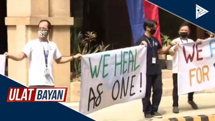 Frontliners, binigyang pugay sa Eastwood City, Q.C.