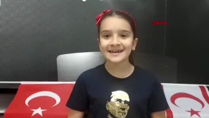 KKTC'li çocuklardan 'Teşekkürler Türkiyem' klibi