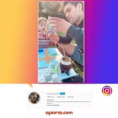 Falcao'nun Karantina Günlüğü: Çocuklarıyla Sanat Eseri Yaratıyor