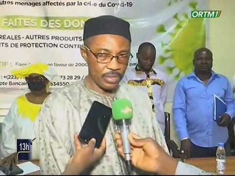 ORTM / Covid 19 - Opération don d’urgence des organisations de la société civile en faveur des familles affectées par le coronavirus