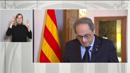 Torra cree que poner fin al confinamiento total es una "irresponsabilidad" y una "temeridad"