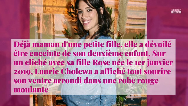 Laurie Cholewa annonce être enceinte de son deuxième enfant
