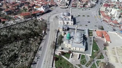 Cadde ve sokaklarda sessizlik hakim - KONYA