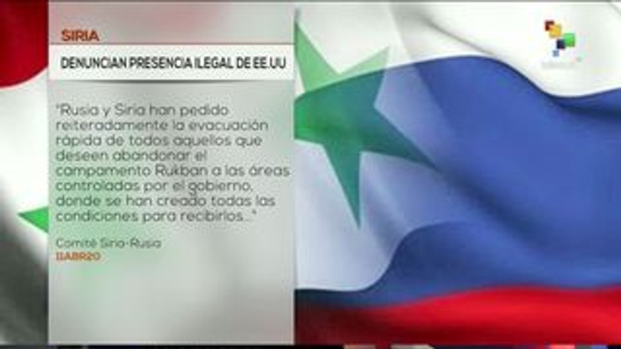 Siria y Rusia denuncian la presencia ilegal de EEUU en su territorio