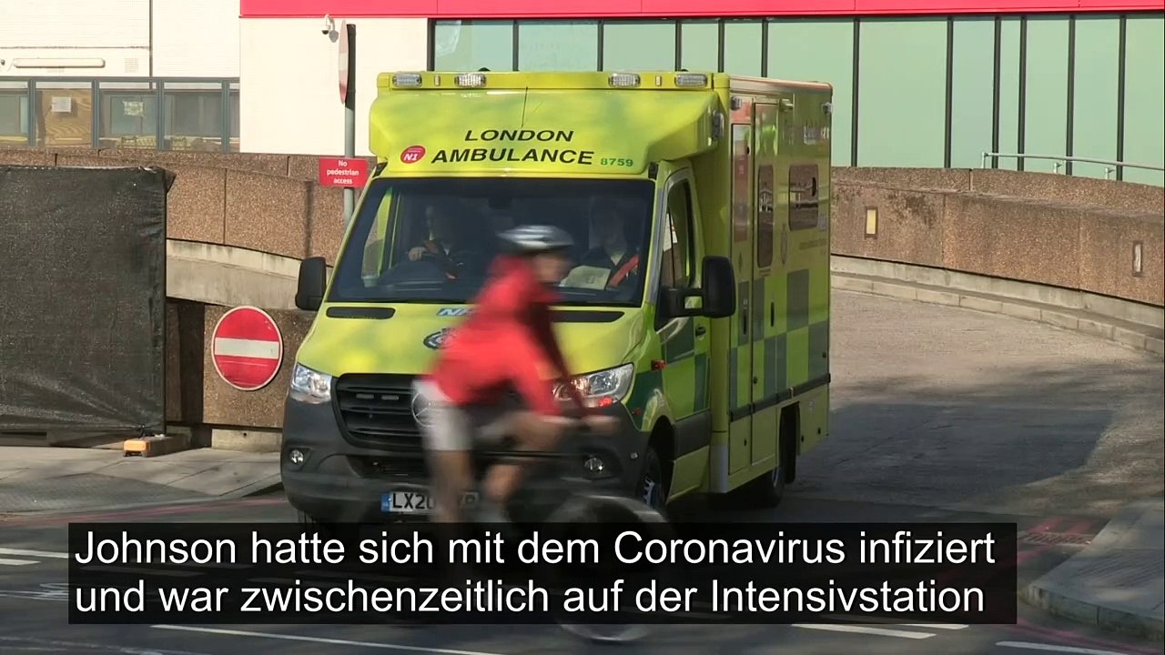 Johnson: Gesundheitssystem 'hat mir das Leben gerettet'