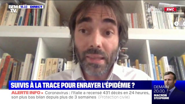 Pour Cédric Villani, le traçage doit prendre sa place dans la stratégie de déconfinement