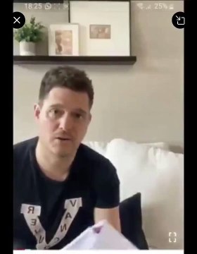 El enojo en vivo de Michael Bublé porquie Luisana Lopilato llegó tarde a un live de Instagram