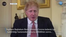 Johnson Taburcu Olduktan Sonra Halka Seslendi