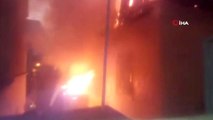 Malatya'da ev yangını...1 kişi dumandan etkilendi
