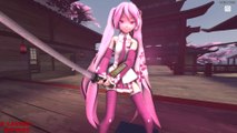 SFM Samurai Sakura Miku 4K 60 FPS MAX SET