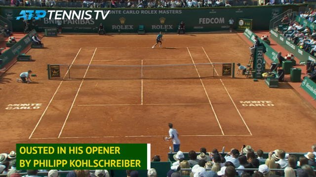 ATP Flashback - Murray outmuscled in 2010 Monte Carlo Masters opener