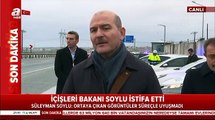 İçişleri Bakanı Süleyman Soylu'dan istifa açıklaması!