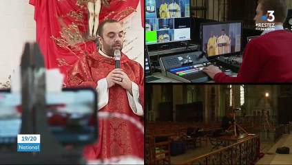 Confinement : la messe de Pâques en visioconférence