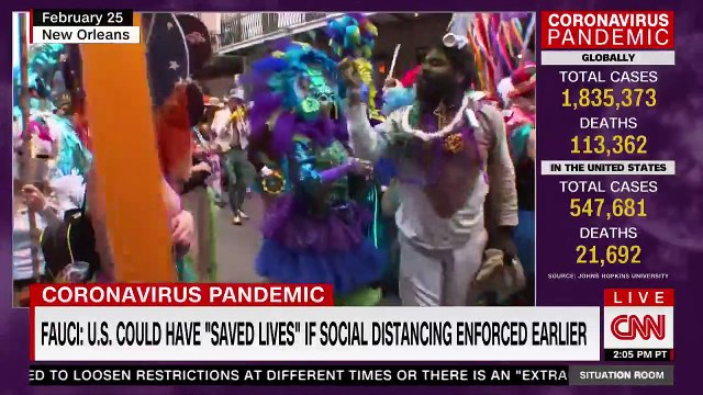 Republican Louisiana lt. governor says if feds warned him sooner they would have canceled Mardi Gras