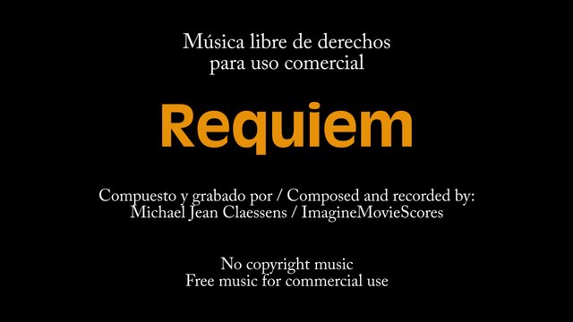 Requiem - Música Libre de derechos de Autor / Royalty free music