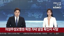 의정부성모병원 퇴원 70대 남성 확진자 사망