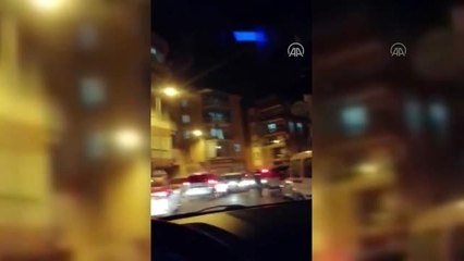 Mahalle sakinlerinden polise sürpriz kutlama