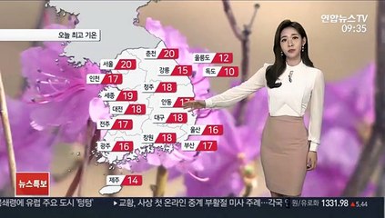 [날씨] 전국 맑고 일교차 커…동해안·제주 강풍주의보