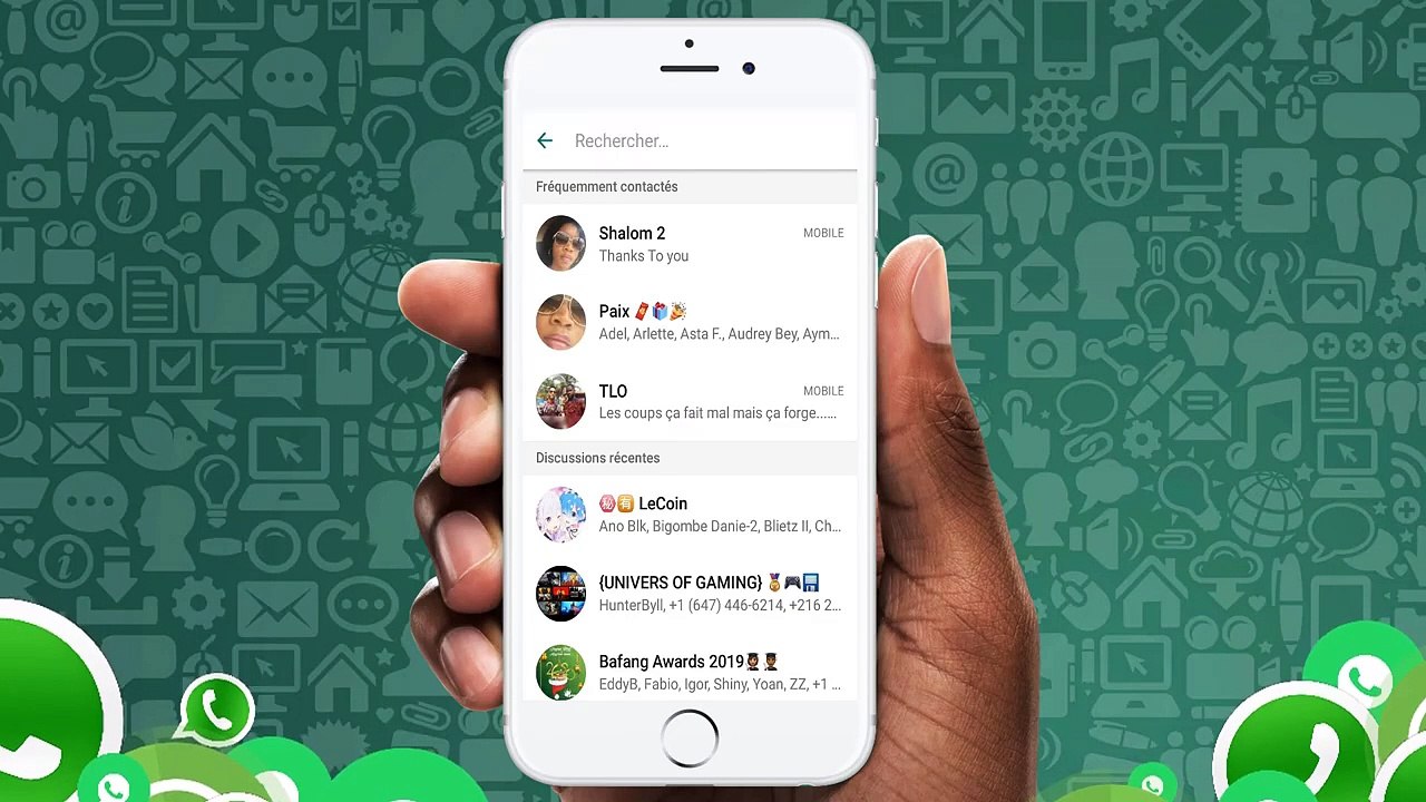 WhatsApp - Mettre un mot de passe sur ses photos (et Instagram, Snapchat, Messenger